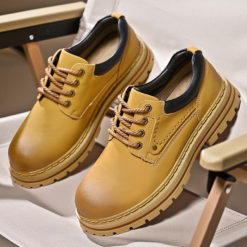 Мода Горячая Распродажа Мужские Оксфорды Натуральная Кожа Мужская Повседневная Обувь — фото 3