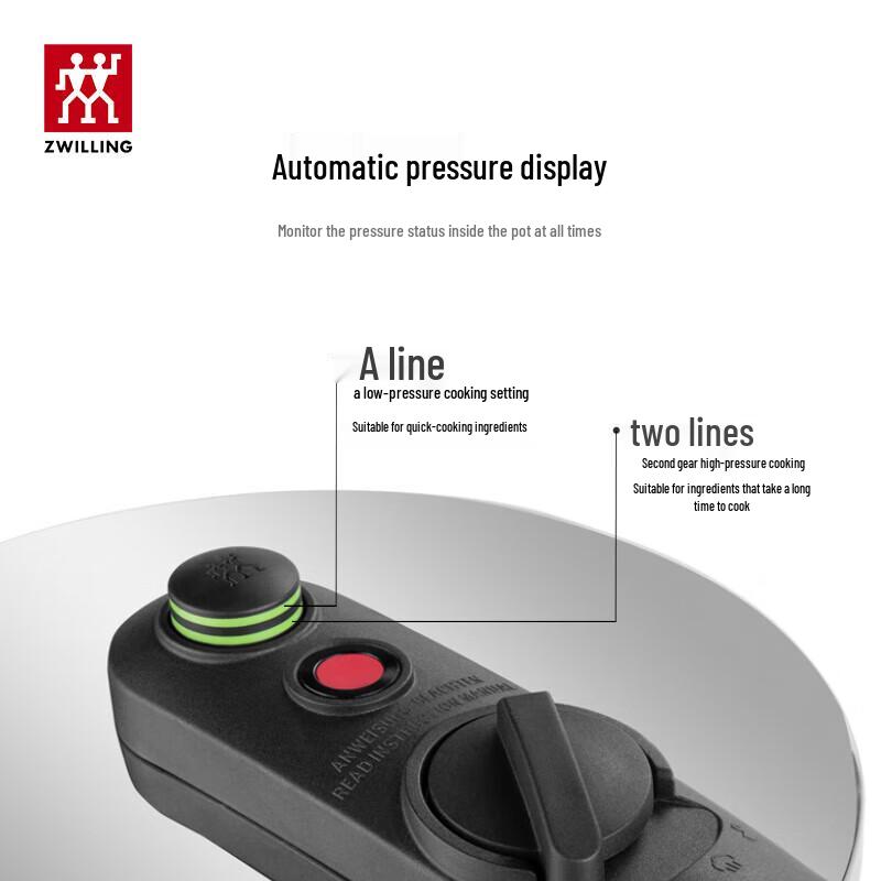 ZWILLING EcoQuick II Stainless Steel Pressure Cooker