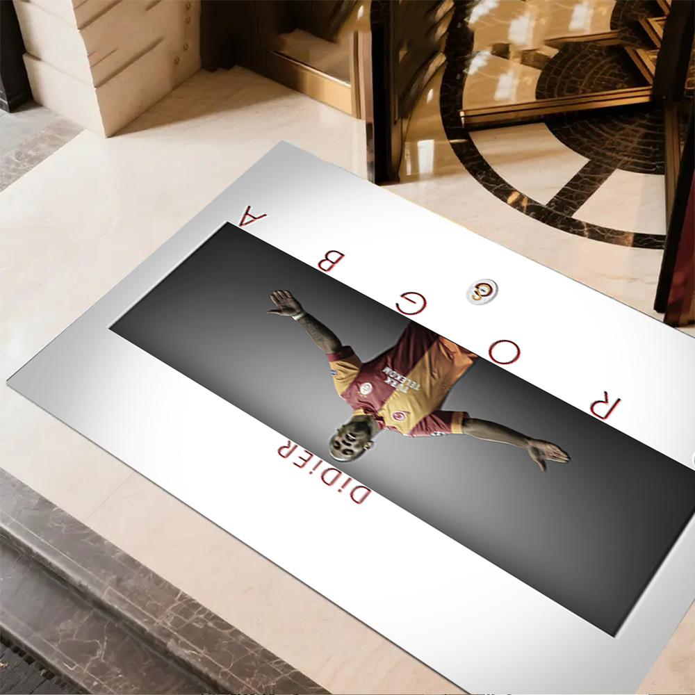 Football Player Action Carpet Suitable for Game Room Living Rooms Kitchen Foyer Anti-slip Rug Office home decor Perfect Gift for Women/Men