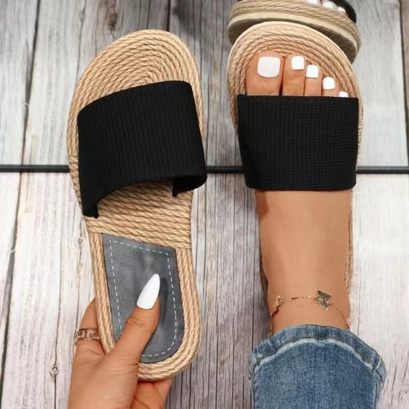 Fashion Women's fashion trend non-slip wear comfortable soft soled flat sandals