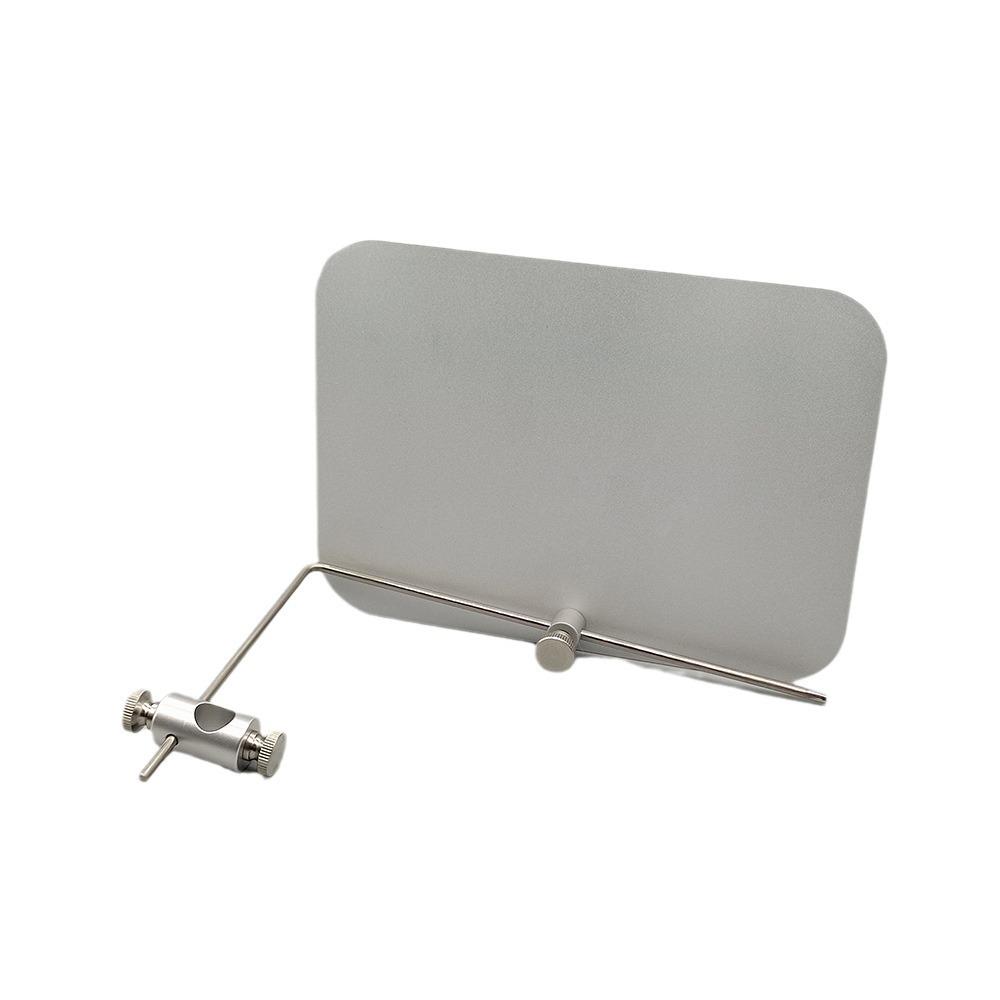 Fly Tying Metal Background Board for Fly Tying Vise Silvery Fly Tying Tool Fishing Gear Accessories