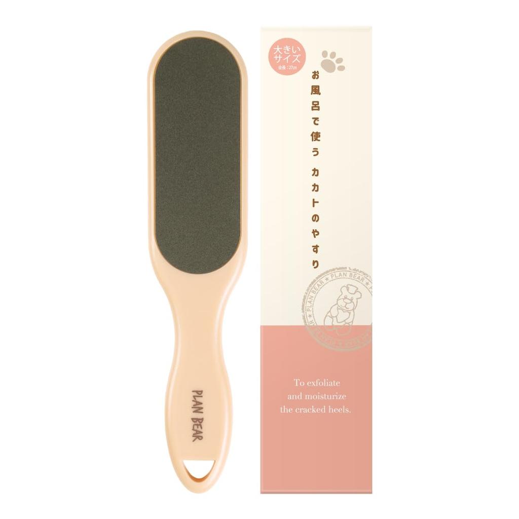 Large size heel callus remover for use in the bath callus heel foot callus (heel care, removal, file, washable, 100/220, file, remover) [Plan Bear]