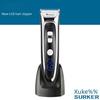 Xuke LCD Ceramic Blade Hair Clipper: Low-Noise, Fast-Charging Electric Clipper with Base