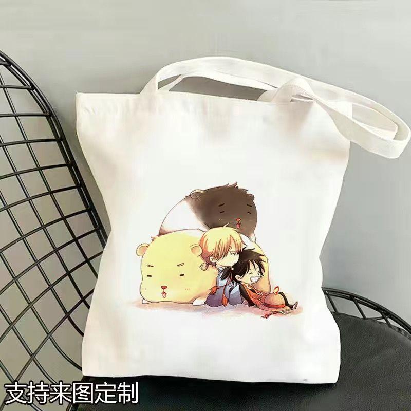 Japan cartoon comics One Piece Student Canvas Bag Large Capacity Study Bag Anime-Style Shoulder Bag 0029