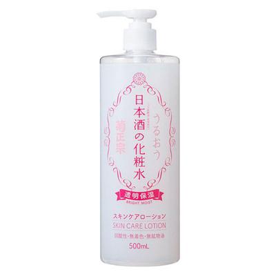 Sake Brewing Skin Care Lotion High Moist Moisturizing Tonic Lotion Based On Sake, 500 Ml
