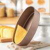 Carbon Steel Oval Nonstick Baking Mold, 23CM, Pie Tin, Cake Mold, Cheesecake Pan, Bread Loaf Pan, Bakeware Tool Accessories