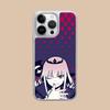 Holo Mori Calliope Silver Plating Mobile Phone Case for iPhone 17 16 15 14 13 12 11 Air Pro Max Plus Colorful Cover