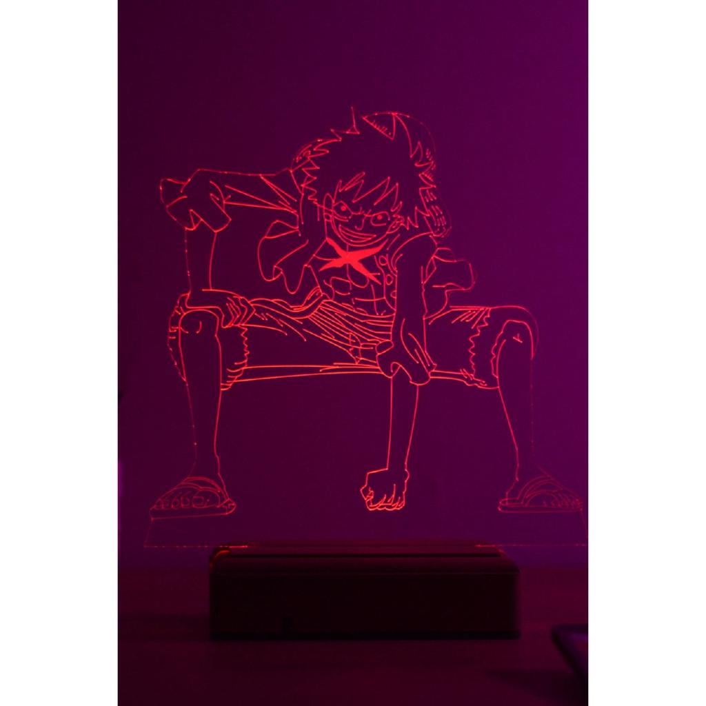 Veilleuse animée One Piece Monkey D. Luffy à 16 couleurs