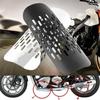 Universellt Motorcykelavgasrörsskydd Rörvärmesköld Anti-skållningsskydd Värmesköld Bakre ljuddämpare Krockskyddsskydd