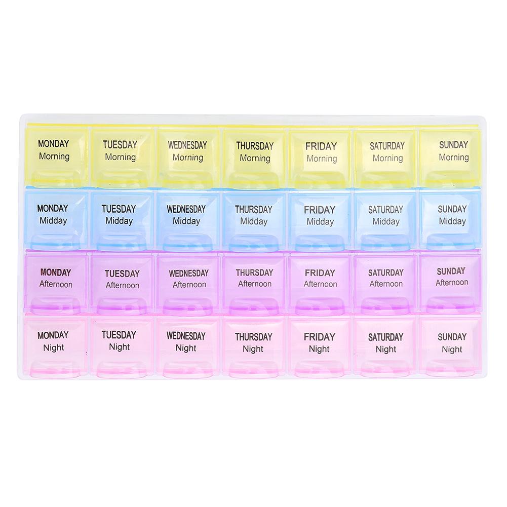 3pcs Plastic Watch Parts Storage Box Organizer Watchmaker Repairing Tools Storage Tray (2 Color 7 Grids 2 Color 14