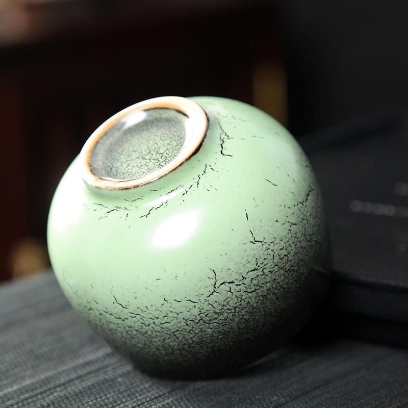 Japanese Espresso Creative Gradual Change Color Water Cup Teacup Kiln Change Master Cup Single Cup Tea Bowl