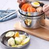 ZISIZ 304 Stainless Steel Round Bento Box