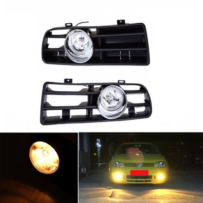 3st/set främre dimljusgallersats 1J0853665B 1J0853666B för VW Golf 4 98-05