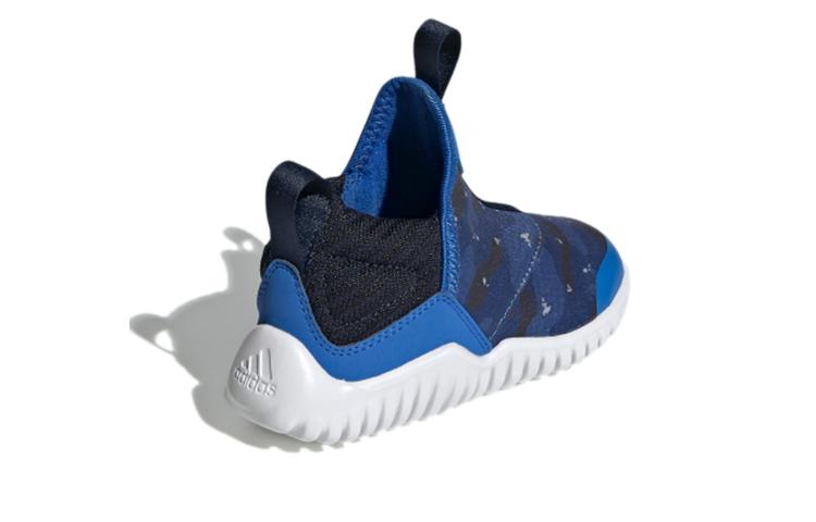 adidas Rapidazen I Low Top Toddler Shoes Blue White Black Infant And Toddler EE9332