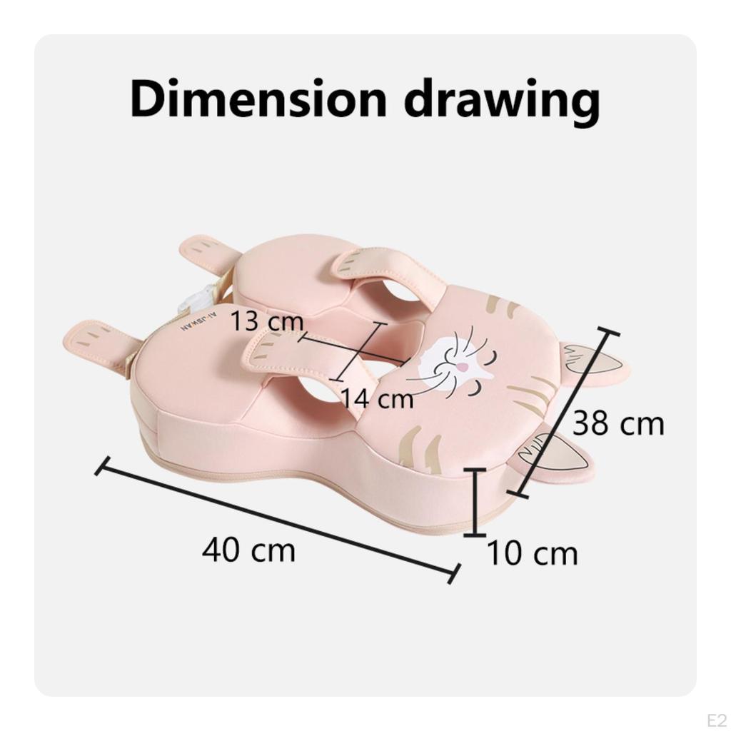 Infant Swim Float Device CatShaped with Underarm Support Padded for Young Children,