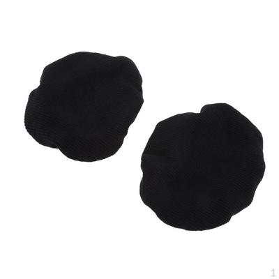 2pcs Stretch Washable Fabric Headphones Covers Dustproof Earphones