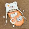 Kitten Baking Bread 10cm 20cm Cotton Doll Changing Clothes No Attribute Clothes Dolls Change Clothes Decorate No Dolll