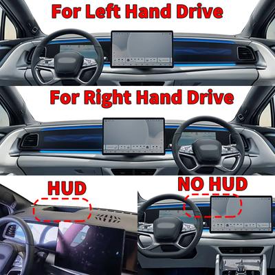 Geschikt voor BYD Sealion 7 2025 2025 2026 EV Auto Dashboardmat Dashboardhoes Pad DashMat Zonnescherm Beschermend Tapijt Accessoires