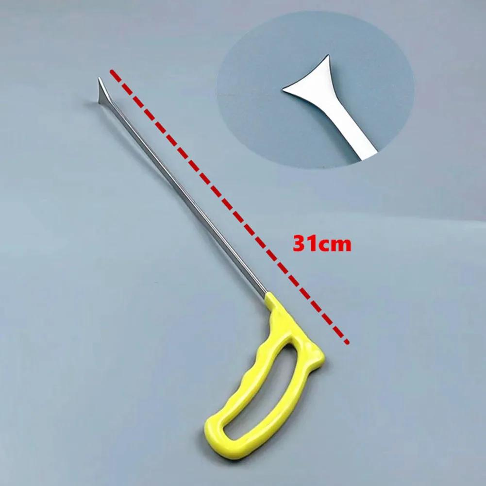 Paintless Dent Repair Tools Stainless Steel Dent Removal Rods Flat Shovel Crowbar Clamp For Hail Dents Door Ding Removal