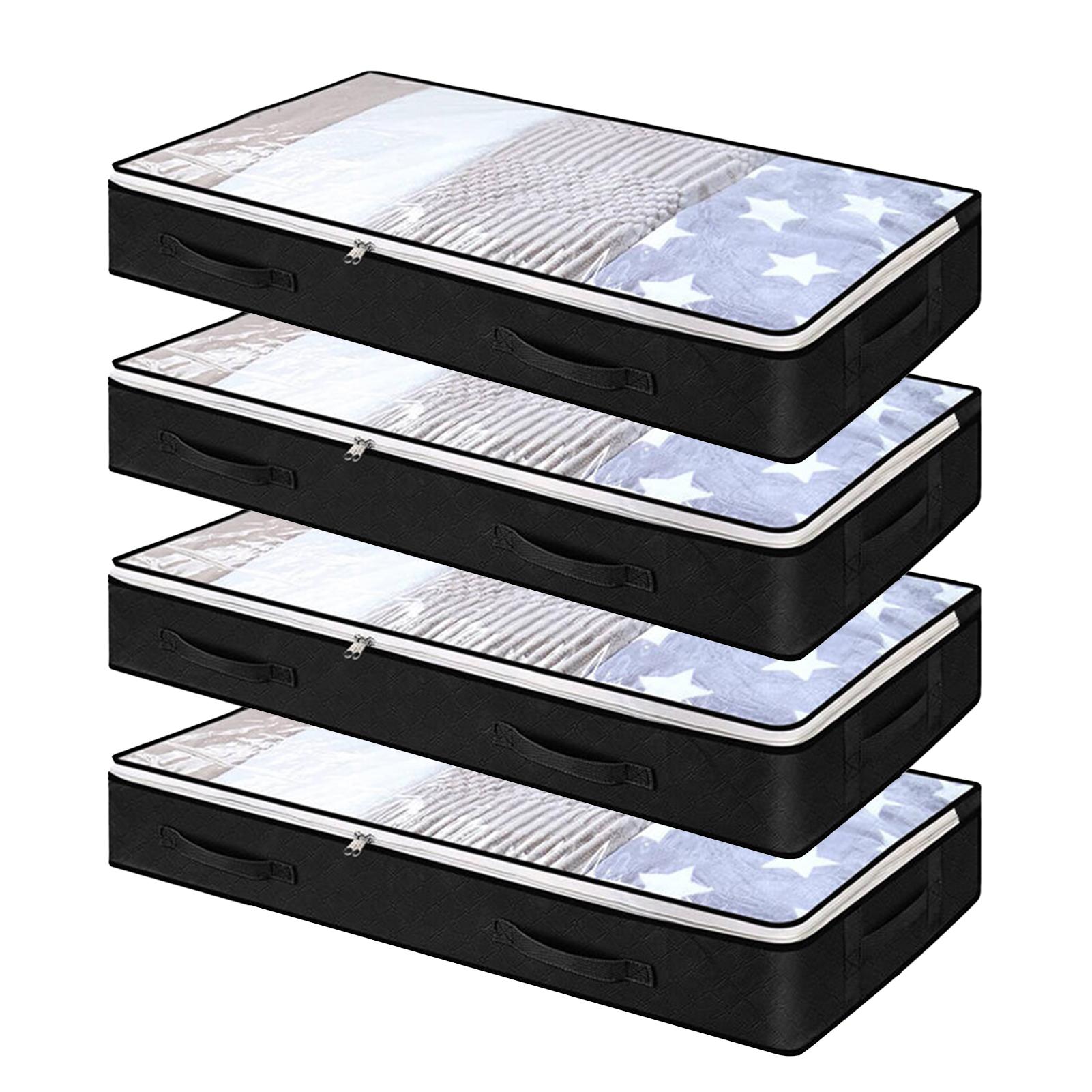 

Складная сумка для хранения под кроватью, большая вместимость, контейнеры для хранения детской одежды Single loaded