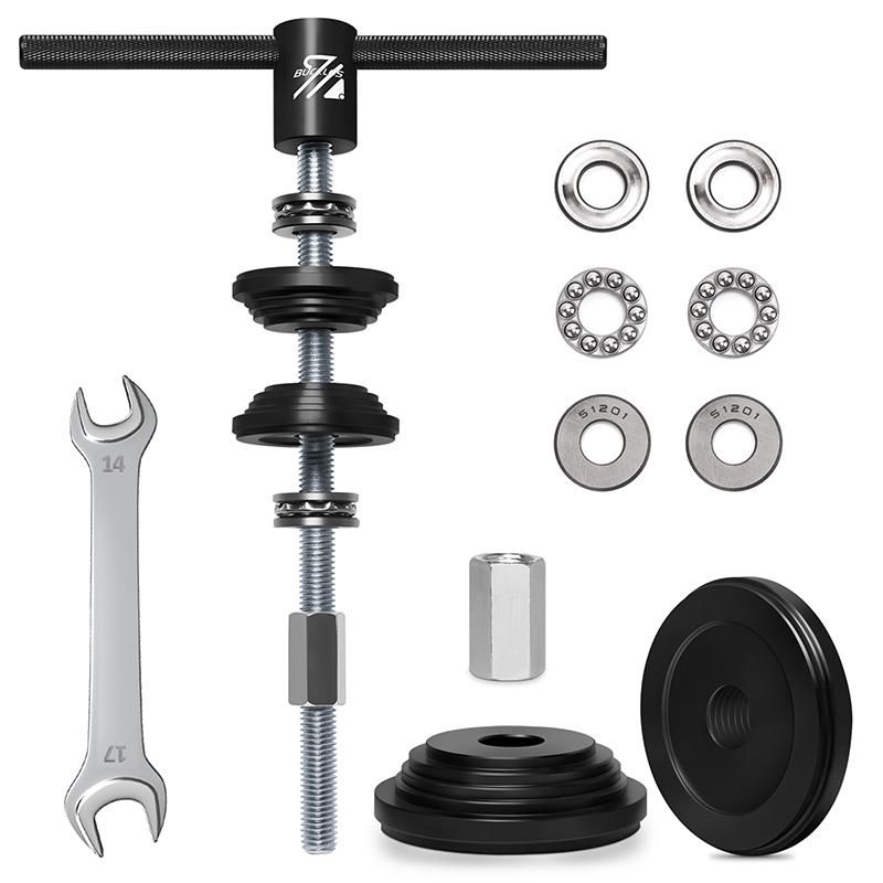 BUCKLOS Bicycle Headset Installation Tools Mountain Bike Bottom Bracket Press-in Tool MTB Road Bicycle Cycling Repair Tools чёрный