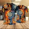 Summer T-Shirts Darts 3D Print T-Shirt Kids O-Neck T Shirt Fashion Casual Kawaii Boys Girls Children Harajuku Tees Tops Clothing