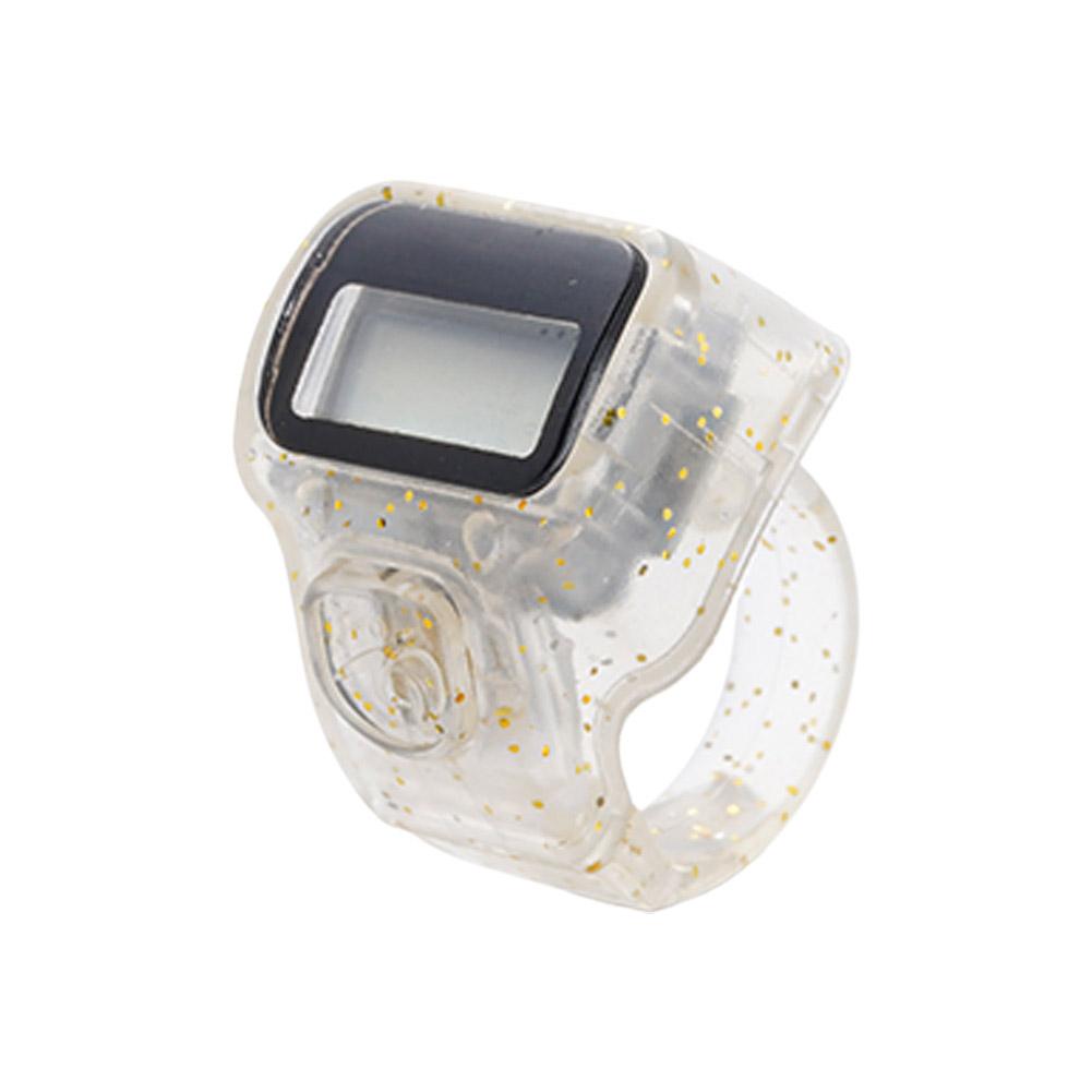 1Pcs Finger Counter W/ Compass Islamic Tasbih Digital LED Electronic Handheld Tally Counter Finger Counter Resettable Clicker