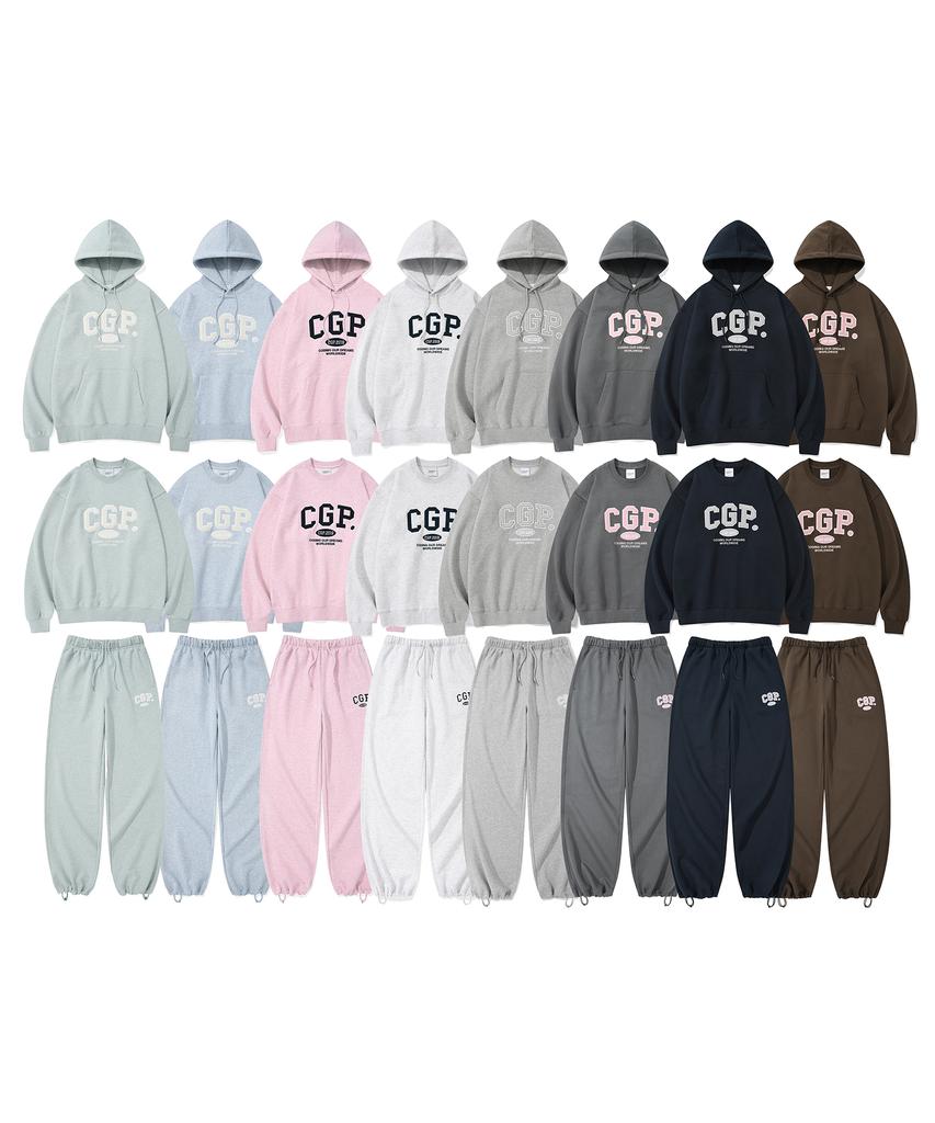 Cgp Arch Logo Hoodie_Charcoal Bbdw