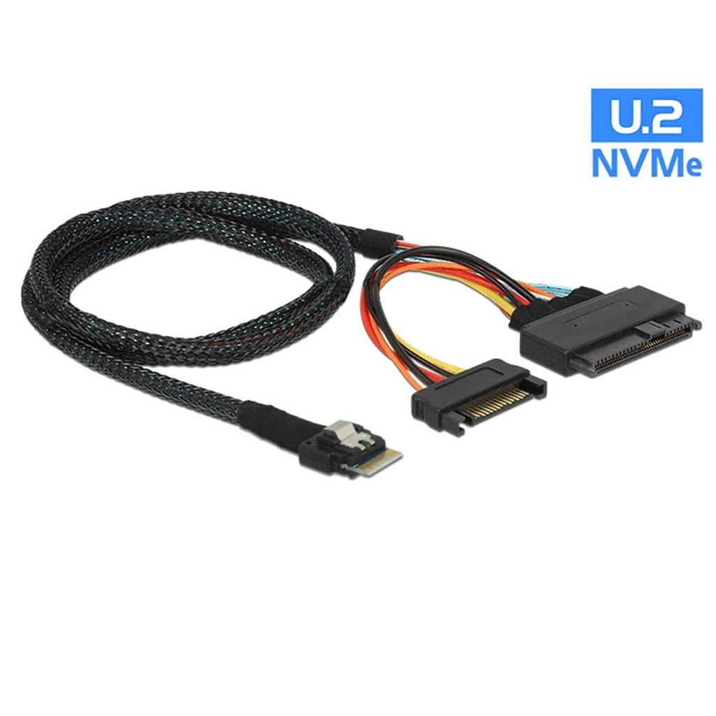 CHENYANG Motherboard Intel SSD 750 p3600 p3700 Slim SAS SFF 8654 4i NVME PCIe SSD Cable U2 M.2 U.2 SFF-8639