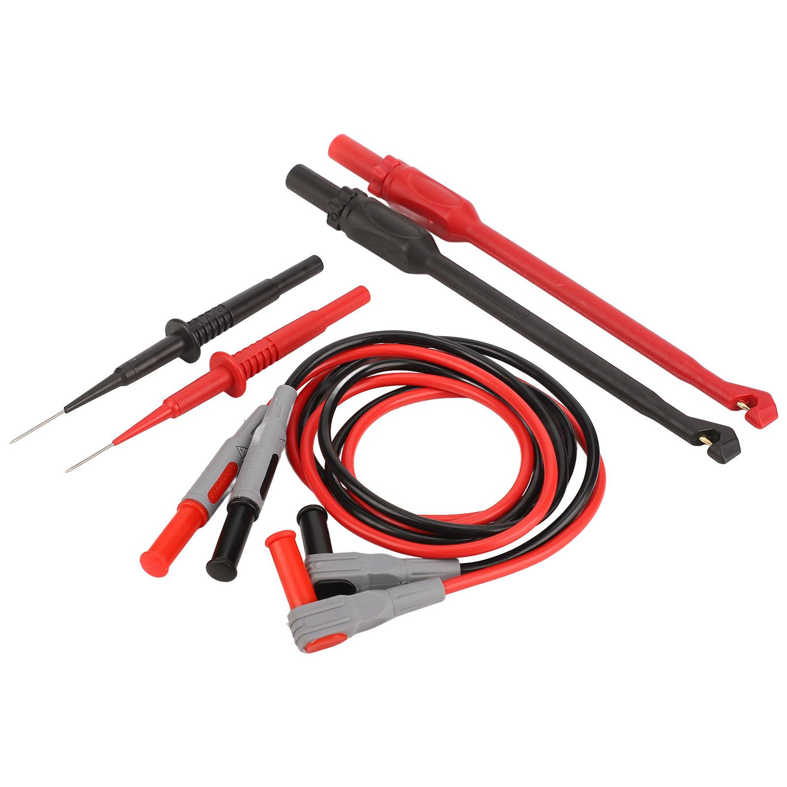 

Мультиметр Тест с Кіт Латунь ПВХ ПА Міцний Зносостійкий 4 мм Штекер Точне Зчитування Електронний Тест