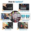 120Pcs Car Small Size Standard Low Profile Blade Fuses 5/7.5/10/15/20/25/30 AMP