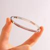 Starry Sky Silver Titanium Steel Bracelet for Women - High-End, Versatile, Full Diamond, Non-Fading Fashion Accessory