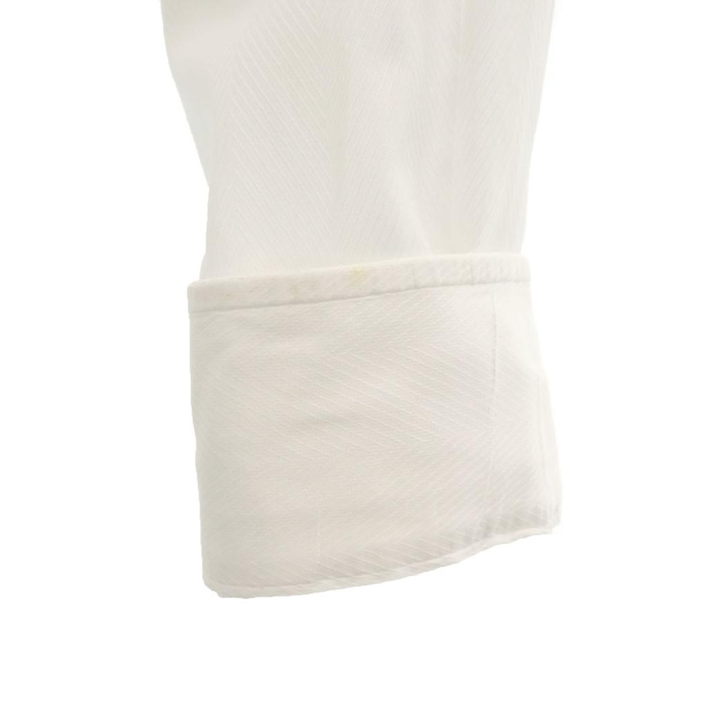 Lanvin Made In Japan Long Sleeve Shirt 41-80 White Men's Used