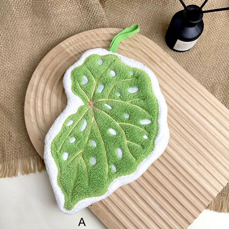Towels Cleaning Towel Absorbent Handkerchief Hanging Thickened Kitchen Towel Bathroom Kitchen Accessories