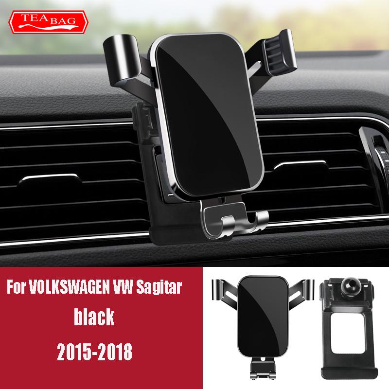 Adjustment Car Phone Holder For Volkswagen VW Magotan Passat B8 2017- Teramont Sagitar 2015- Air Vent Navigation