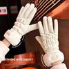 2025 Women's Winter Touchscreen Cycling Gloves - Warm, Windproof, Velvet-Lined for Riding and Electric Cars