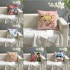 Comic Anime M-Mermaid Melody Pichi Pitch 5 Pillow Case Cotton Linen Fabric Square Zipper Pillowcase Home Decorative Living Room
