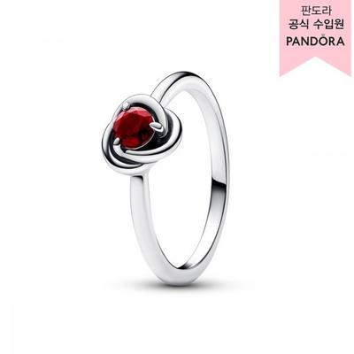 Red Eternity Circle Ring 192993c01