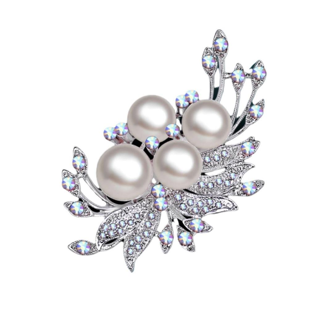 Rose Elegant Flower Bow Tie Brooch Pin Personalized Niche Brooch Accessories