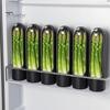 Plant Stem Hydrator Herb Saver for Refrigerator, Pods Cilantro Containers Refrigerator Side Door Storage Fresh Keeper Parsley Asparagus Kitchen