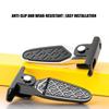 Universal Foldable Footrest Easy Installation No Tools Required Sturdy Support for Most Electric Scooters Motorcycle