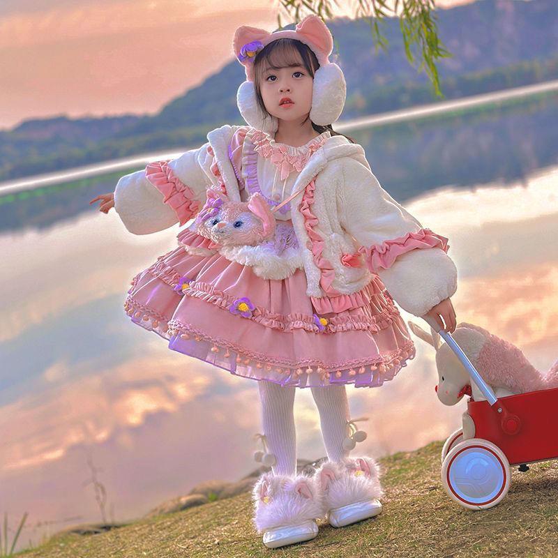 

Girls Winter Bunny Hooded Set - 2025 New Year Edition 140