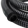 VidaXL Suction Hose with Black Brass Fittings 1.1" 4 M PVC 151056