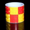5cm*3m Grid Reflective Car Stickers Waterproof  Adhesive High Visibility Caution Warning Safety Tapes Reflectors Strip For Truck