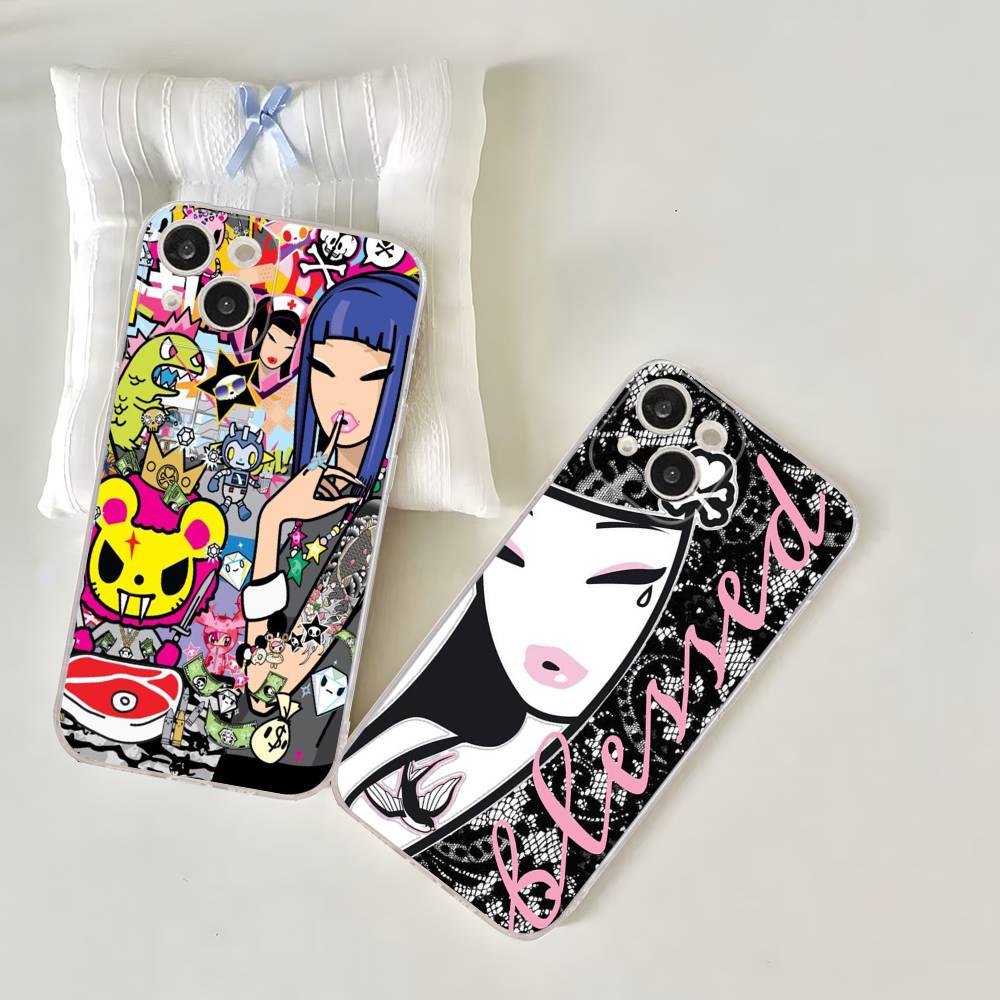 Japan Tokidoki For IPhone 17 16 16e 15 14 13 12 11 Pro Max Mini Plus Phone Case