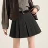 2026 Women's A-line High Waist Pleated Skirt - Autumn/Winter School Style
