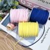 45m Soft Suede Braided Cord Cowhide DIY Decorative Rope for Crafts Jewelry Shoes Making Supplies Gift Wrapping Thread String