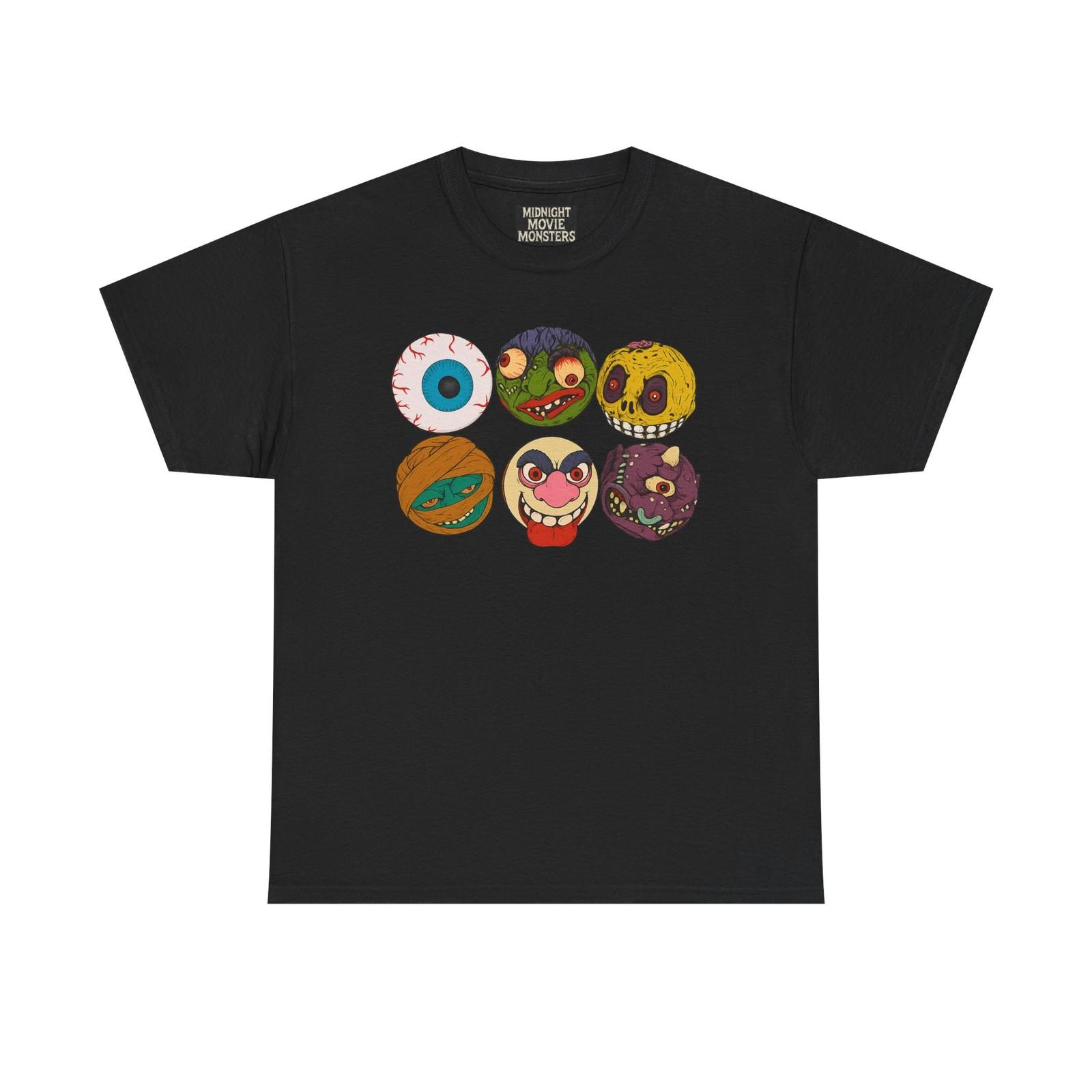 

Madballs T-Shirt Tee Unisex Heavy Cotton Tee Halloween Vintage Retro Toys Ball XXXL