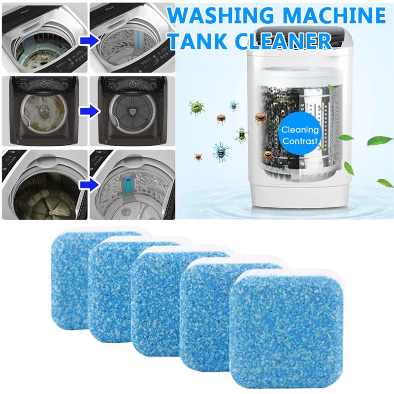 Effervescent Washing Machine Cleaner Tablets for Deep Cleaning and Deodorizing