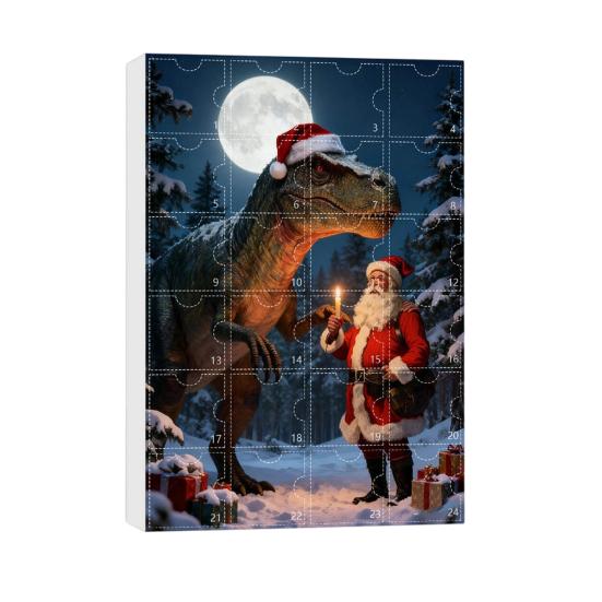 

Рождественский календарь обратного отсчета Адвент-бокс 24 дня Мини милое украшение летающий дракон Многофункциональное праздничное украшение для детей семьи дома машины G